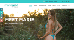 Desktop Screenshot of mariemadfitness.com